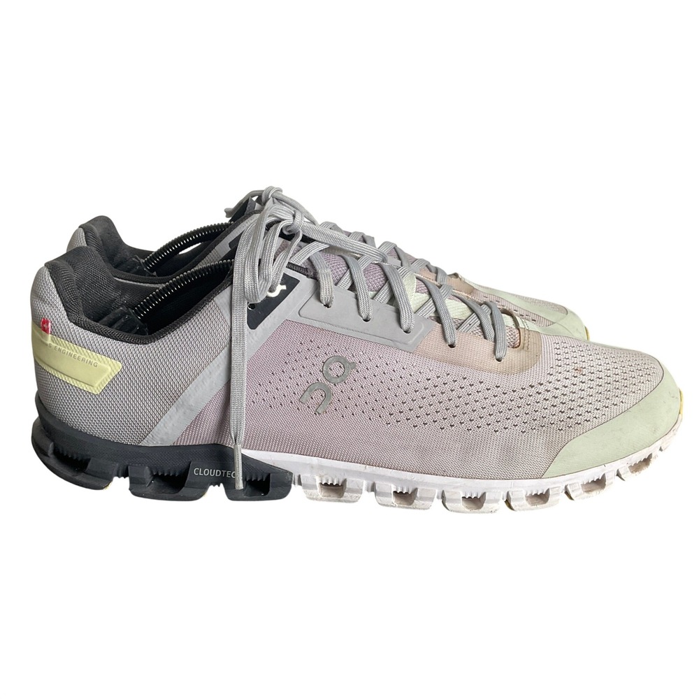 On Cloudflow 3 Mens Running Shoes Size 12 Alloy Magnet 35.99235